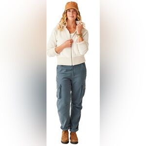 Carve Designs Nina Cargo Pant Sz 6 Slate